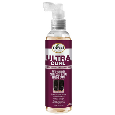 Difeel Ultra Curl Anti-Humidity Shine Coat & Curl Sealing Spray – 8 fl oz - ANNS BEAUTY SUPPLY